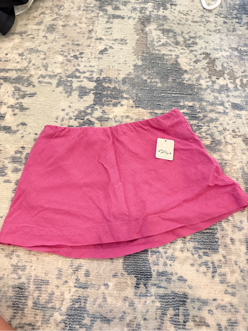 Free People Hot Pink Mini Skort